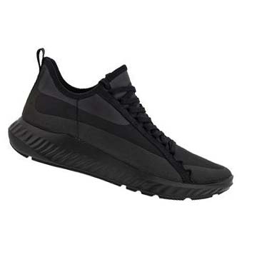 Men's Ecco Ath-1fm Sneakers Black | SG 599SGL